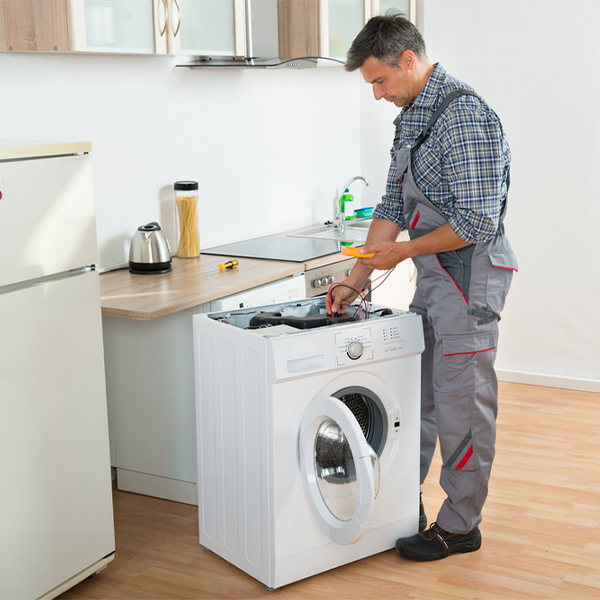 can you walk me through the steps of troubleshooting my washer issue in Nichols IA